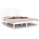  Posteljni okvir bel iz trdne borovine 160x200 cm, (20648013) | Shoptok.si