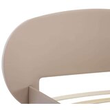  Za krevet od umjetne kože boja cappuccina 100 x 200 cm | shoptok.hr
