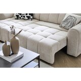 XORA SEDEŽNA GARNITURA, šenilja bež | Shoptok.si