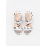 Sergio Leone Silver heeled sandals by | shoptok.hr