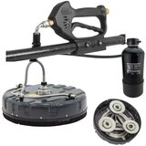 PROFI set za pranje solarnih panela pod pritiskom (520mm, 70bar, 250qm/h, 5.65m teleskop 275bar, di-filter) Cene