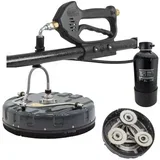 set za pranje solarnih panela pod pritiskom (520mm, 70bar, 250qm/h, 5.65m teleskop 275bar, di-filter)