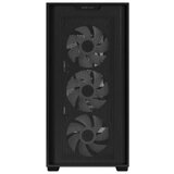 Asus A21 PLUS Tempered Glass microATX PC ohišje črno, support for hidden-connector motherboards, 360 mm radiators and 380 mm graphics cards, four pre-installed ARGB fans and clean cable management - 90DC00H0-B19000 Cene