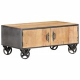 The Living Store Klubska mizica 90x50x39 cm trden predelan les - Klubska Mizica, (21575108) Cene