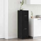  Apoteka za pohranu Crni hrast 30 x 41 x 118 cm | shoptok.hr