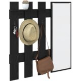 vidaXL Nadwyčajna obešalnik za plašče Črni hrast 100 x 10 x 100 cm | Shoptok.si