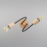  plafonski luster oxford 2xE27/15W/230V borovina/crna | Eponuda.com