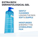 Uriage DERM-PHY Extra Rich Dermatological Gel nježni gel za čišćenje 1000 ml | shoptok.hr