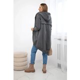 Kesi Insulated sweatshirt with a zipper at the back graphite | shoptok.hr
