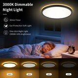  Brilagi - LED prigušiva svetiljka ULTRA SLIM LED/24W/230V, prečnik 42 cm, crna + daljinski upravljač | Eponuda.com