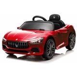  Auto za decu Maserati Ghibli sa kožnim sedištem i mekim gumama - crveni | ePonuda.com