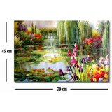 Canvart zidna slika na platnu Impressionist Garden, 70 x 45 cm | shoptok.hr