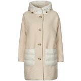 Geox Plašči W CALITHE LONG COAT Bež Cene