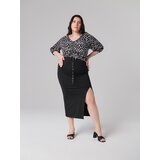 Sinsay Midi suknja s prorezom | shoptok.hr