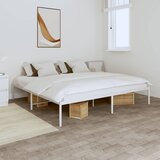 The Living Store Kovinski posteljni okvir bel 180x200 cm - Posteljni Okvir, (21523866) Cene