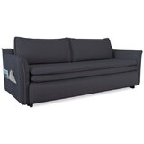 Miuform Antracitno siv raztegljiv kavč Charming Charlie Cene