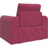 SOFA krevet 2 u 1 vino crvena 98x71x83 cm pliš | shoptok.hr