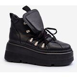 Zazoo 3416 Leather Women's Sports Shoes Black | Shoptok.si