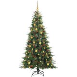 Umjetno božićno drvce s nogom s stalakom Zelena 210 cm PE i PVC | shoptok.hr