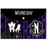 Luna: Wednesday mapa z gumbom A/4