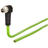 Metz Connect 142M2X90050 M12 omrežni kabel CAT6a S/FTP 5 m zelena PUR plašč, kislinsko odporen, odporen na ozon, UV odporen, primeren za verigo za spe, (20532952) | Shoptok.si