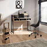 Bessagi Home pisalna miza denis, barva hrasta, 100x48 | Shoptok.si