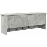  Vješalica za kapute na zidu Zidne Betonski sivi 80 x 20 x 30 cm | shoptok.hr