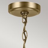  Kichler KL-WINSLOW5-NBR - Luster na lancu WINSLOW 5xE27/60W/230V mesing | Eponuda.com