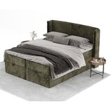 Maison de Rêve Temno zelena boxspring postelja s prostorom za shranjevanje 160x200 cm Passion – | Shoptok.si