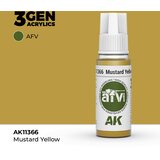 AK Interactive Mustard Yellow 17ml - 3rd Gen Akrilna Boja AK11366 | Eponuda.com