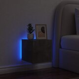  Zidni TV ormarić s LED svjetlima siva boja betona 30,5x35x30 cm | Eponuda.ba