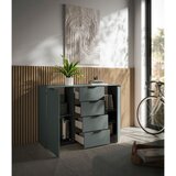 Stylife ŠIROKA KOMODA, žajbljevo zelena | Shoptok.si
