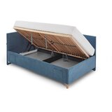 Meise Möbel Plavi kutni dječji krevet s prostorom za odlaganje 90x200 cm Cool – | shoptok.hr