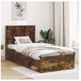 vidaXL Uzglavlje Dimljeni hrast Konstruirano drvo - Dimljeni hrast 100 cm | shoptok.hr