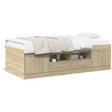  Dnevni krevet s ladicama bez madraca boja hrasta 75x190 cm | Eponuda.com