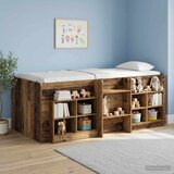  Kreveta za visoko spavanje djece 2 pcs Staro drvo 98.5 x 200 cm | shoptok.hr