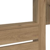  Krevet na kat za djecu s pohranom Umjetnički hrast 75 x 190 cm | shoptok.hr