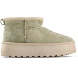 primohurt Dark green women's snow boots with a thick sole, warm winter women's shoes | shoptok.hr