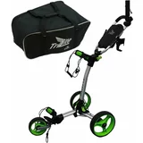 Axglo TriLite SET Grey/Green Ročni voziček za golf