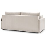 Bobochic Paris Bež raztegljiva sedežna garnitura iz rebrastega žameta 211 cm Marcel – | Shoptok.si