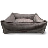 Meduza ležišče lincoln iz žameta, različne velikosti - siva 65 x 55 cm | Shoptok.si