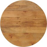 Stolna ploča Ø 70 x 2,5 cm okrugla od masivnog drva manga | shoptok.hr