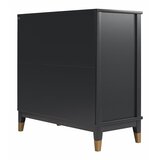 CosmoLiving by Cosmopolitan Črna omarica 84x84 cm Westerleigh – | Shoptok.si