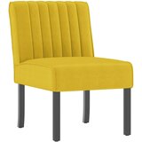  Niska stolica žuta baršunasta | shoptok.hr