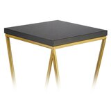  Stalak za cveće LOFT 100x24 cm zlatna/crna | Eponuda.com
