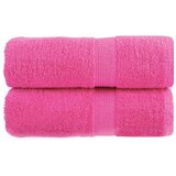 vidaXL Premium ručnici za pranje SOLUND 2 kom. ružičaste 30x30 cm 600 g/m² - Ružičasta 30 x 30 cm 2 | shoptok.hr