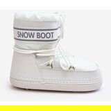 Boto Women's lace-up snow boots white Soia | shoptok.hr
