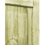  Vrtna vrata 2 kom od impregnirane borovine 300 x 75 cm | shoptok.hr