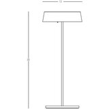  Zambelis E291 - LED prigušiva spoljašnja lampa LED/2,2W/3,7V 2200 mAh IP54 zlatna | Eponuda.com