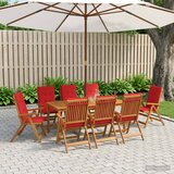  9-dijelni vrtni blagovaonski set 9 kom. Prirodna | shoptok.hr